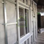 Фото. Обшивка сайдингом гаража и входной группы, Кировский р-он гор. Волгоград