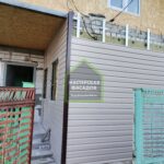 Фото. Утепление и отделка жилой дачи сайдингом, пос. Латошинка, СНТ Дзержинец, г. Волгоград